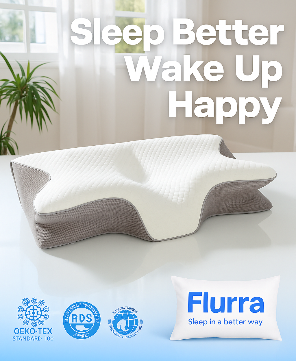 Flurra™ Orthopedic Pillow 2.0